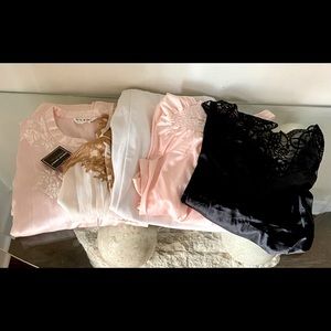 Lot of 5 Vintage Lingerie Robe Nightgowns